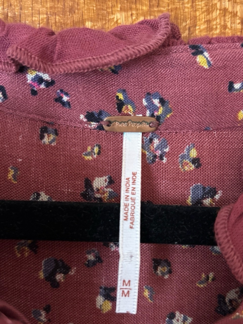 Free People Mauve Floral Maxi Dress - Picture 5 of 7